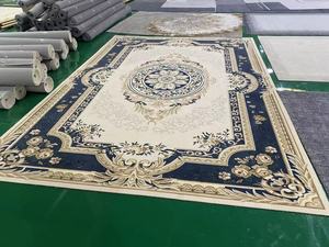 Tapis de sol personnalisé en laine de Nouvelle-Zélande haut de gamme pour salon, décoration textile d'intérieur, design de tapis - Product Image 5