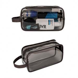 Wholesale Custom Logo Waterproof <b>Women</b> Makeup Travel <b>Toiletry</b> Cosmetic Zipper <b>Bag</b> Clear Pvc Cosmetic <b>Bag</b> - Product Image 4