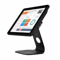 Système de facturation de bureau Aonpos Moniteur tactile capacitif de 15 pouces P0S Caissier pour supermarché Paiement bon marché Ensemble complet de vente au détail