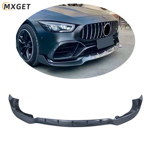 Spoiler avant en fibre de carbone de style BS adapté aux Mercedes Benz <span class=keywords><strong>AMG</strong></span> GT50 GT53 GT43, compatible avec <span class=keywords><strong>AMG</strong></span> <span class=keywords><strong>GT</strong></span> 4WD, lèvre avant 18-23 - Product Image 1