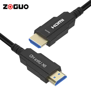 8K HDMI кабель волоконно-оптический HDM1 2,1 сверхвысокой скорости 48 Гбит/с, поддерживает 8K @ 60 Гц, 4K @ 120 Гц, динамический HDR, eARC,