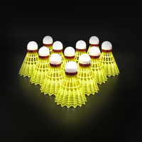 Volants de badminton en Nylon, 12 pièces par paquet, personnalisé, de grande qualité, mobilier sportif Stable et robuste, pour Gym, haut de gamme