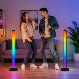<span class=keywords><strong>Barre</strong></span> lumineuse <span class=keywords><strong>de</strong></span> jeu RGB à commande vocale, lampe LED rythmique musicale - Éclairage d'ambiance <span class=keywords><strong>de</strong></span> bureau intelligent contrôlé par application pour configuration <span class=keywords><strong>de</strong></span> bureau <span class=keywords><strong>de</strong></span> <span class=keywords><strong>gamer</strong></span> - Product Image 6
