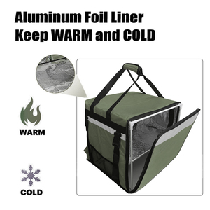 Mochila Térmica para Entrega de Pizza al por Mayor en China, Bolsa Refrigerante Aislada para Alimentos Calientes o Fríos - Product Image 4