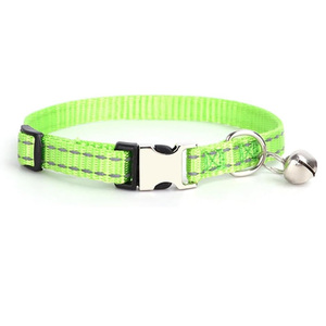 Verstellbares Nylon Reflective Custom Pet Hunde halsband für Hund mit Bell Hunde halsband - Product Image 5