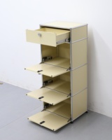 Modern Inspiriertes Edelstahl-Modul-Sideboard Aufbewahrungseinheit Direkt vom Hersteller Vitrine für Zuhause und Büro