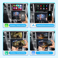 WZIN-5 Joyeauto 2020-2024 Infiniti Q50 Écran de rétroviseur sans fil Apple CarPlay Android Auto Module d'écran de rétrofit avec caméra AHD