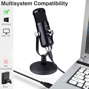 Micro Ngưng Tụ USB Chuyên Nghiệp GAM-U07, Micro Thu Âm Chuyên Nghiệp Cho Máy Tính - Product Image 3