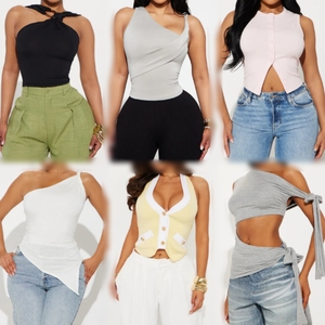 Lote Mixto de Ropa Usada para Mujer de Primavera y Otoño, Venta al por Mayor, Multicategoría, Multitalla, Suministro Surtido, Básico para Combinar en Capas, a Granel - Product Image 5