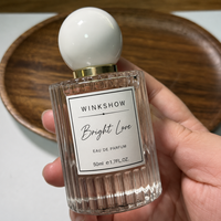 Парфюмерная вода Bright Love Crystal Bright Rose Pear для женщин, 50 мл, спрей, оптом, с индивидуальным логотипом