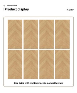 Azulejos Imitación Madera de 600*1200MM Más Vendidos, con Estilo Moderno Minimalista, Estilo Nórdico, Estilo Cabaña, etc. - Product Image 3