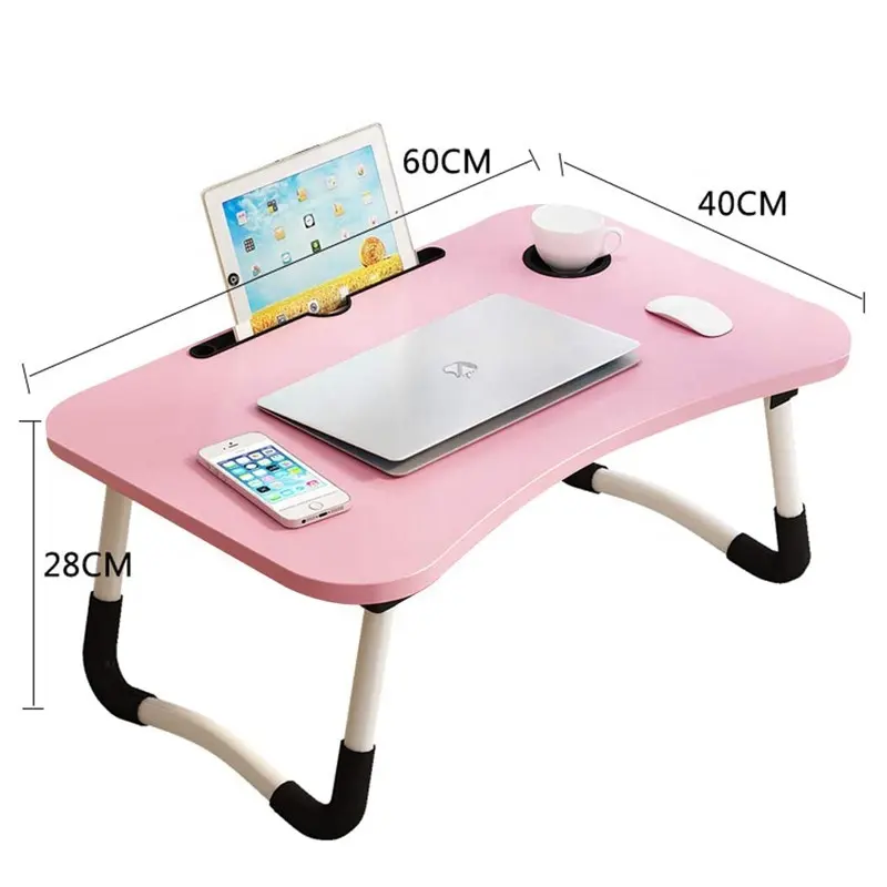 WEJUMP Innovative cheap foldable collapsable computer travel desk high quality study table for sofa