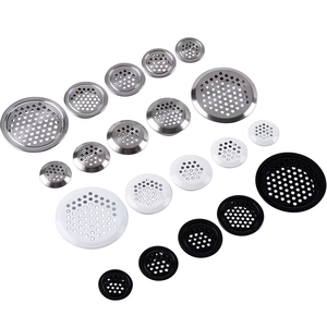 Grilles d'aération de retour en acier inoxydable chromé extra robustes 30mm*10mm pour plafond, climatiseur, <span class=keywords><strong>quincaillerie</strong></span> de <span class=keywords><strong>cuisine</strong></span> - Product Image 1