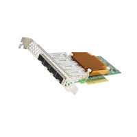 Adaptador de servidor PCI Express con cuatro puertos de fibra SFP+ Ethernet de 10 Gigabit con chip Intel XL710-BM1
