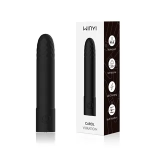 WINYI 2024 New Trending Long Bullet Vibrator Best Seller Silicone 10 Mode Clitoral Stimulating Mini Vibrator Sex Toys For Women