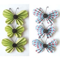 28834 mignon coloré papier papillon autocollant pour Scrapbooking indésirable Journal bricolage artisanat fabrication de cartes Art fournitures