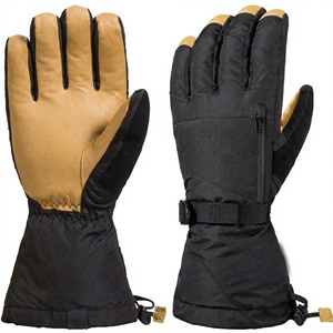 Gants de ski d'hiver pour hommes imperméables coupe-vent isolés pour les sports de neige et l'extérieur - Product Image 1