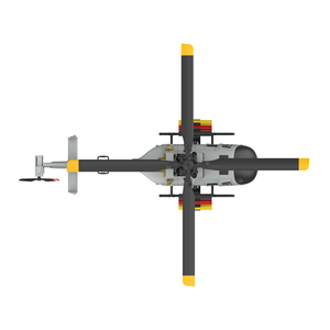 Hélicoptère RC Smart Flight C186S Drone à vol stationnaire automatique avec contrôle à une touche et lumières LED Moteur sans balais pour des performances aériennes stables - Product Image 4