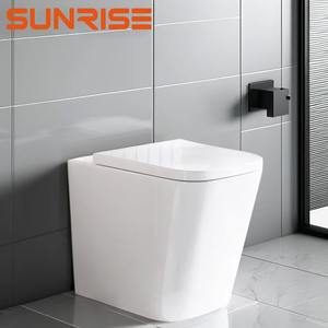 <span class=keywords><strong>Sanitas</strong></span> Modernas Para Casa De Banho Watermark WC Inodoro de piso de una pieza Tanque oculto Fácil instalación Lavabo australiano - Product Image 1