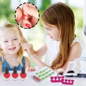 Samtoy-Set <span class=keywords><strong>de</strong></span> maquillaje cosmético no tóxico, esmalte <span class=keywords><strong>de</strong></span> <span class=keywords><strong>uñas</strong></span>, precioso juguete <span class=keywords><strong>para</strong></span> niña, maquillaje <span class=keywords><strong>de</strong></span> imitación con maleta <span class=keywords><strong>de</strong></span> maquillaje, 24 Uds. - Product Image 4