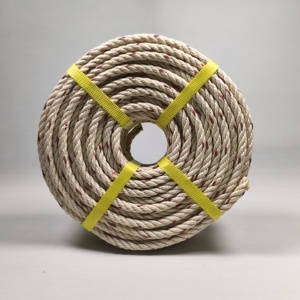 Corde en PP torsadée en usine, options de taille 22mm-40mm disponibles, cordes en film PP, corde de pêche en polypropylène - Product Image 1