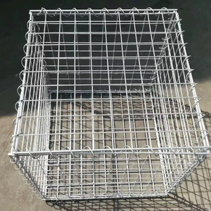 Kotak jala kawat Gabion Las galvanis dekorasi taman lanskap dinding penahan batu - Product Image 1