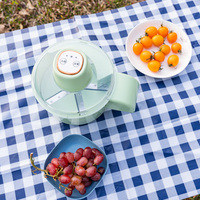 Best verkochte Unisweet IHCH-26213-2 plastic druivenpeller, volautomatisch, draagbaar, elektrische fruit- en groentedispenser voor thuisgebruik