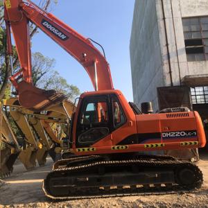 Excavadora Usada Original Doosan Dh220-7 de 20 Toneladas, Excavadora Hidráulica de Orugas de Segunda Mano DH300 DH370 de Buena Calidad - Product Image 2