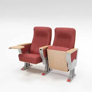 Cao đẳng đồ nội thất bài giảng hội trường sửa chữa gấp thoải mái theatre ghế vải Auditorium Cinema ghế với đệm và bằng văn bản Pad - Product Image 2