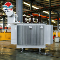 Transformateur de puissance à bain d'huile PENGTAI 35 kV, triphasé, entièrement scellé, ONAN/ONAF Yd11/YNd11, 50/60 Hz, transformateur de sous-poste, direct usine