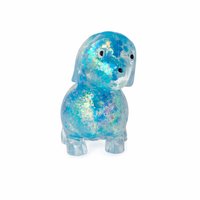 Squishy Teckel en Maltose Pailletée, Anti-stress à Rebond Lent, Jouet Promotionnel