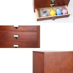 Organizador de Escritorio de Madera Personalizado con 5 Cajones para Sala de Estar y Cocina - Product Image 2
