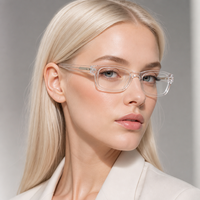 Nouvelle marque JS Square, monture de lunettes en acétate écologique unisexe, monture de lunettes optiques en gros