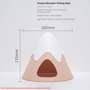 Best-seller Matériau écologique en forme de montagne de neige Grand cuir de <span class=keywords><strong>hamster</strong></span> chaud et confortable - Product Image 3