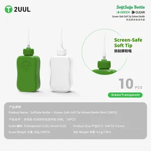 Botella de Solvente 2UUL <span class=keywords><strong>CL51</strong></span> CL52 SoftSafe de 50 ml, Botella de Dispensación de Precisión con Punta Suave para Reparación de Teléfonos y Electrónicos - Product Image 6