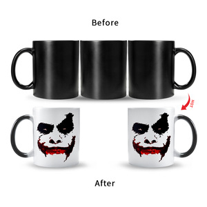 Tazas de café de sublimación de cerámica blanca y negra lisas Tazas con logotipo Porcelana en blanco personalizada Vaso de 11oz Halloween - Product Image 2
