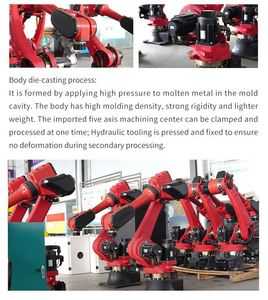 Robot intelligent à 6 axes pour la production de verre, système de chargement, déchargement et manutention automatiques - Product Image 6
