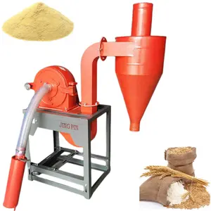 Kendi kendine emiş kırıcı buğday mısır mısır pirinç un yapma değirmen değirmeni baharat öğütme makinesi tahıl mısır kırıcı