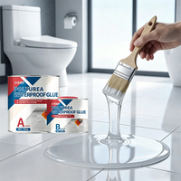 Colle adhésive imperméable en polyurée transparente de haute qualité en gros pour l'étanchéité des toilettes et des carreaux dans la construction