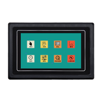 Pantalla de configuración de puerto serie 4G de 7 pulgadas nube IoT MQTT Modbus multicanal 485 interfaz hombre-máquina HMI