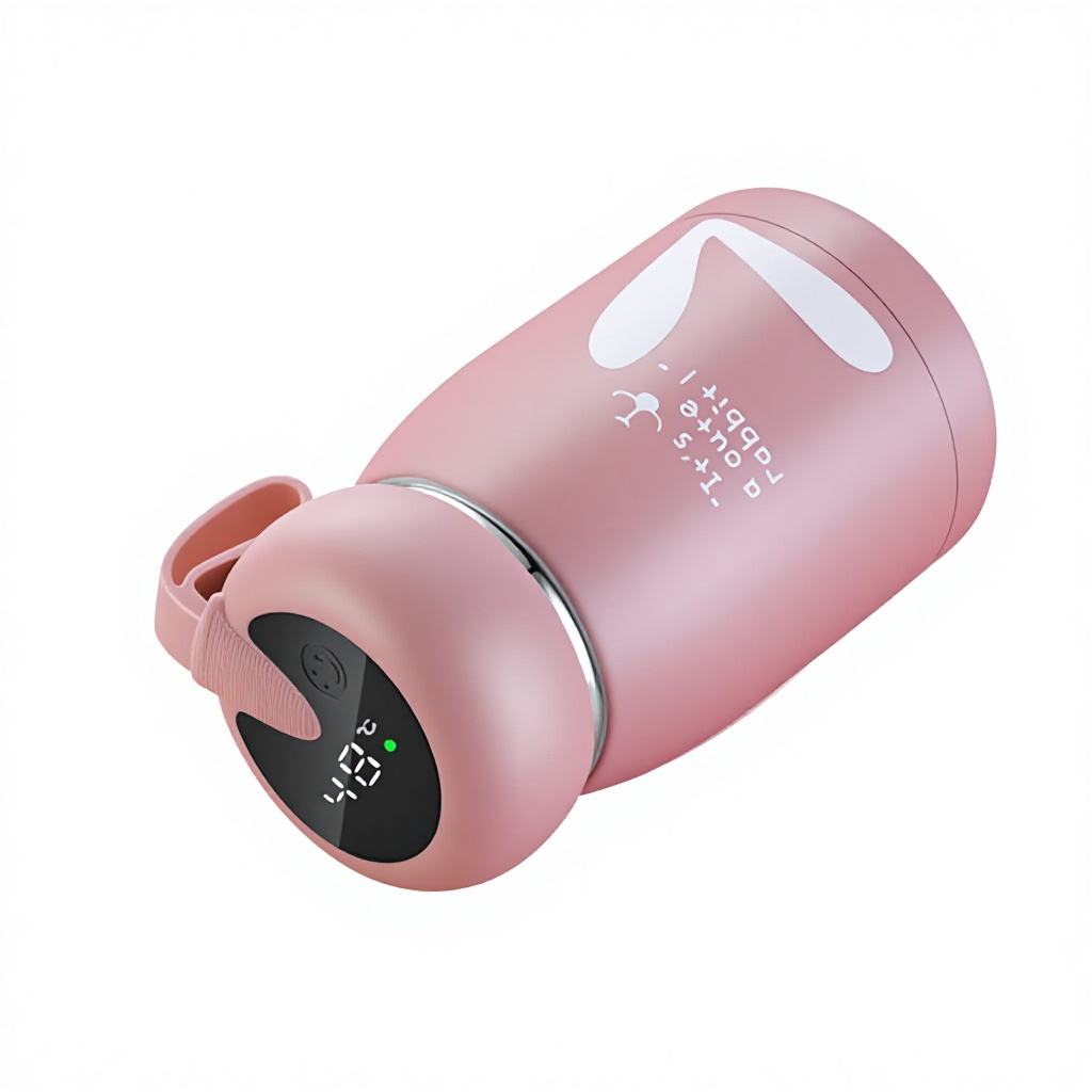 Mesure de la température rose