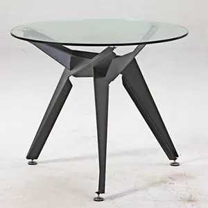 Hohe Qualität Billige Möbel Moderne Runde Glas Esstisch