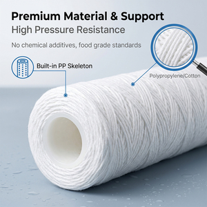 ไส้กรองแบบพันด้วยเส้นใย PP ขนาด 5 ไมครอน 10/20/30 นิ้ว สำหรับกรองน้ำกระบวนการ - Product Image 3
