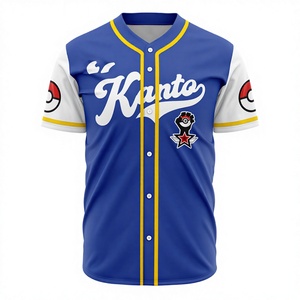 Brand New Classic Baseball Jersey Printed Embroidered Custom Logo Breathable Polyester Retro Sportswear Shirt OEM Unisex - Product Image 1