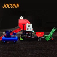 自動干し草ベールストロープレスベーラー包装機ラウンドベーリングコーンサイレージベーラーバンドル包装機