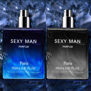 Eau De Parfum da 55ml per Uomo, Fragranza Sexy in Flacone di Vetro Blu Sfumato, Profumo Spray a Lunga Durata - Product Image 2