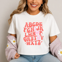 Transferts thermocollants personnalisés en strass pour la Saint-Valentin, motifs de transferts en strass personnalisés pour t-shirts