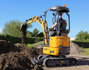 Miniexcavadora XE19U de 1.9 Toneladas con Giro Cero, Orugas Telescópicas, Motor Kubota D1105, Excavadora Hidráulica Compacta de Alta Fuerza de Desgaste - Product Image 2
