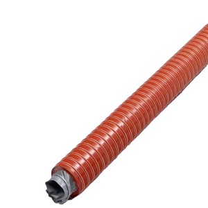 Heat Resistant <strong>Silicone</strong> Coated Fiberglass air Duct <strong>Hose</strong> Glass Fiber Duct <strong>Hose</strong> - Product Image 1