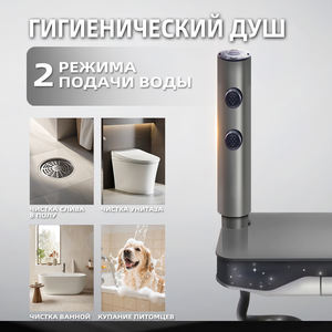 Sistema de Ducha de Lujo Moderno para Montar en la Pared, con Cabezal de Ducha de Lluvia, Acero Inoxidable Cepillado - Product Image 3